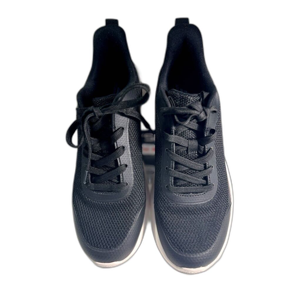 Skechers Women's Bob's Squad Waves-Still Wading Black SZ 8 NEW - Picture 2 of 6